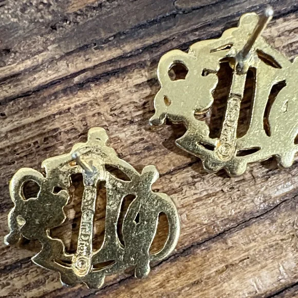 Dior Gold Necklace and Earring Set - Picture 6 of 12